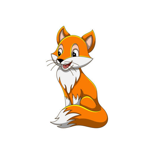 Gemalter Fuchs